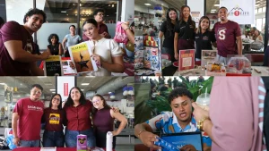 Imágenes de algunas organizaciones estudiantiles de Sagrado durante la más reciente Feria de Organizaciones Estudiantiles