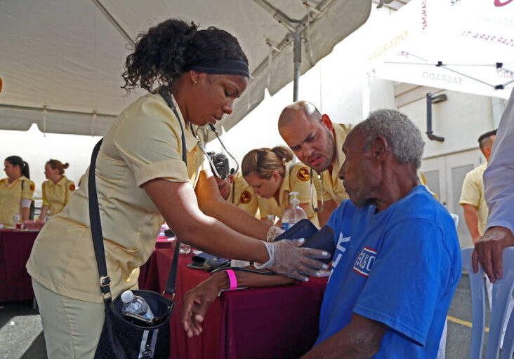 Feria de salud Enfermería