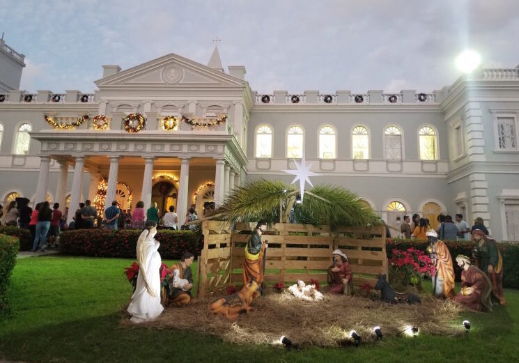 Pesebre misas de aguinaldo