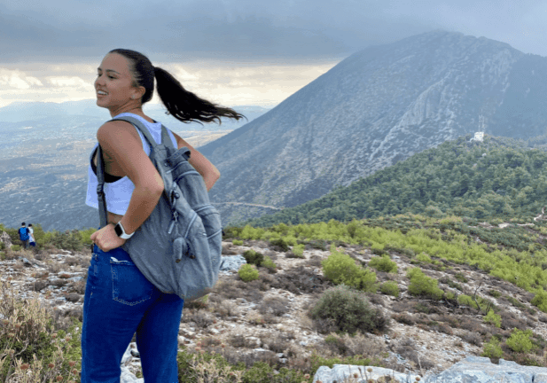 Valeria Ayala en Grecia